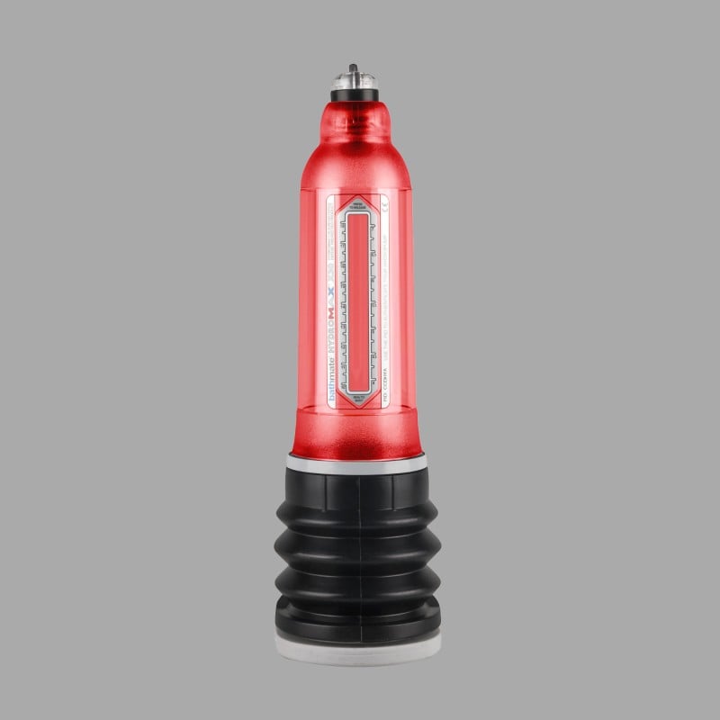 Pompe à pénis Hydromax 7 - rouge de BATHMATE