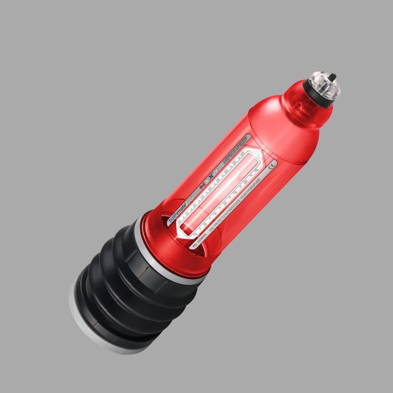 Bomba para el pene Hydromax 7 - roja by BATHMATE