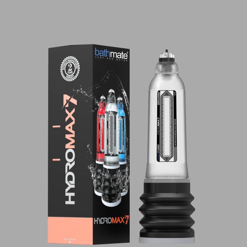 Pompă pentru penis Hydromax 7 - transparent de BATHMATE