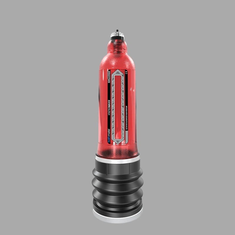 Bomba para el pene Hydromax 9 - roja by BATHMATE