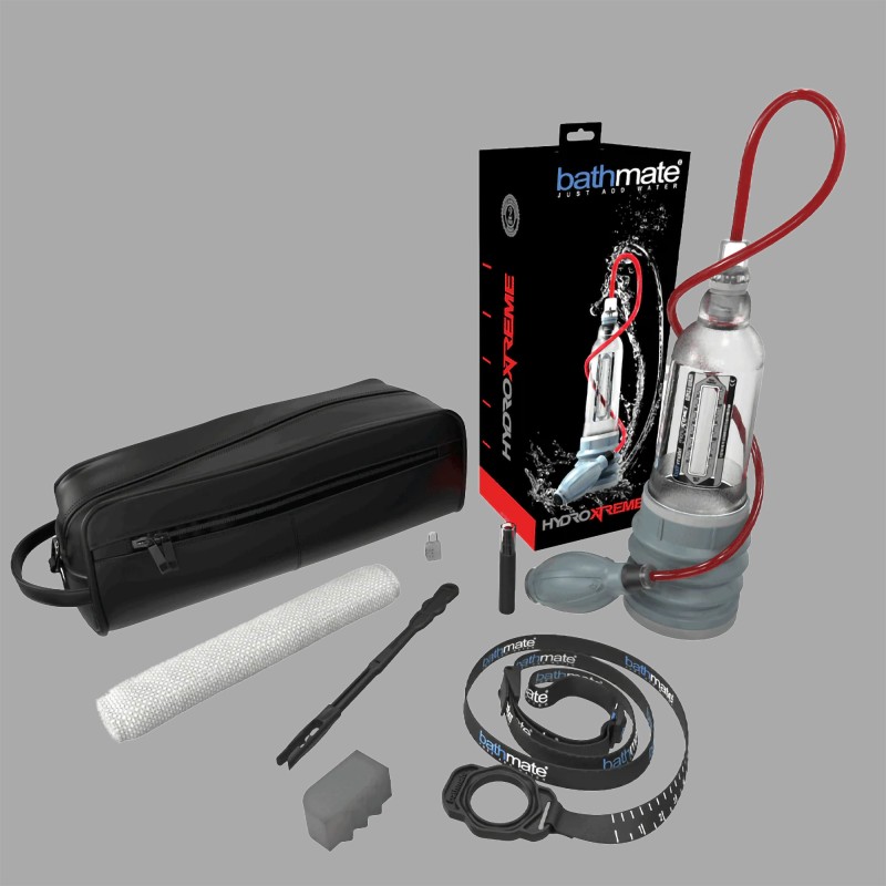 Комплект - HydroXtreme 9 - професионална пенис помпа от BATHMATE