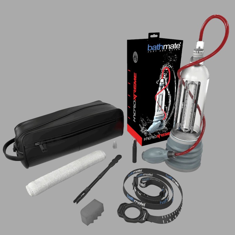 Set - HydroXtreme 11 - ammattimainen penispumppu BATHMATE:lta