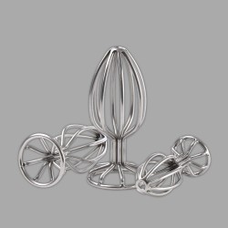 Analgeddon™ - Anal Cage™ - Rozsdamentes acél anális dugó - Thumbnail