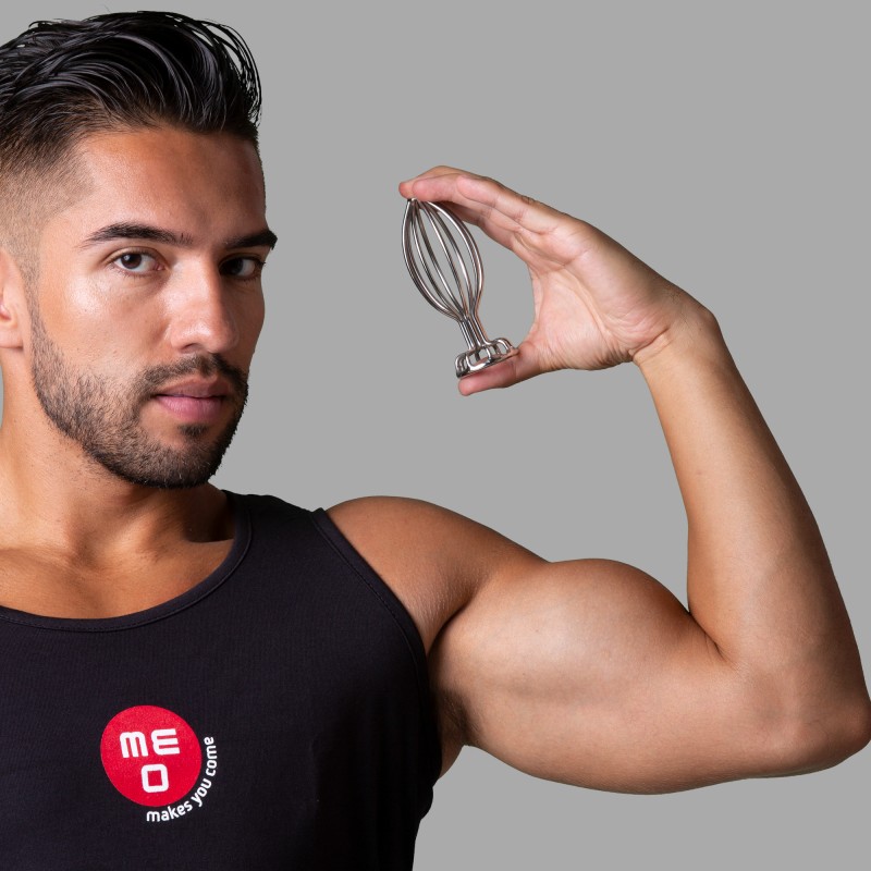 Analgeddon™ - анальная клетка™ - анальная пробка из нержавеющей стали - 2