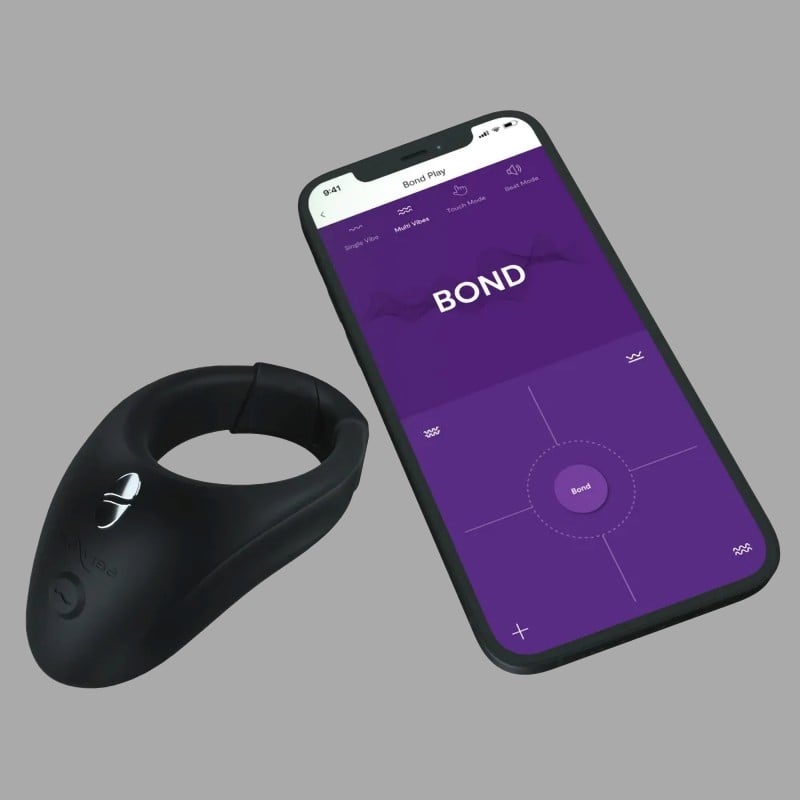 Anillo para el pene controlable a distancia con la app