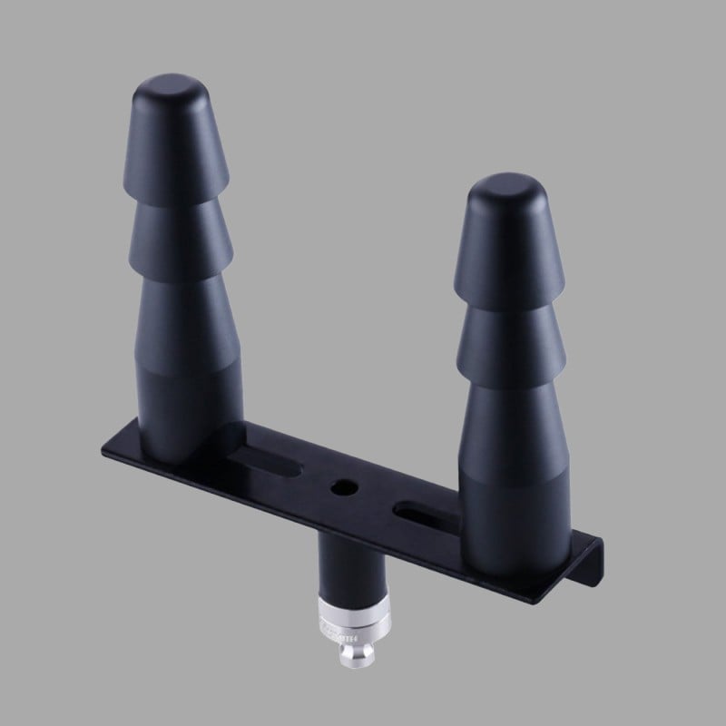 HiSmith Dubbele Vac-U-Lock Adapter voor sexmachine