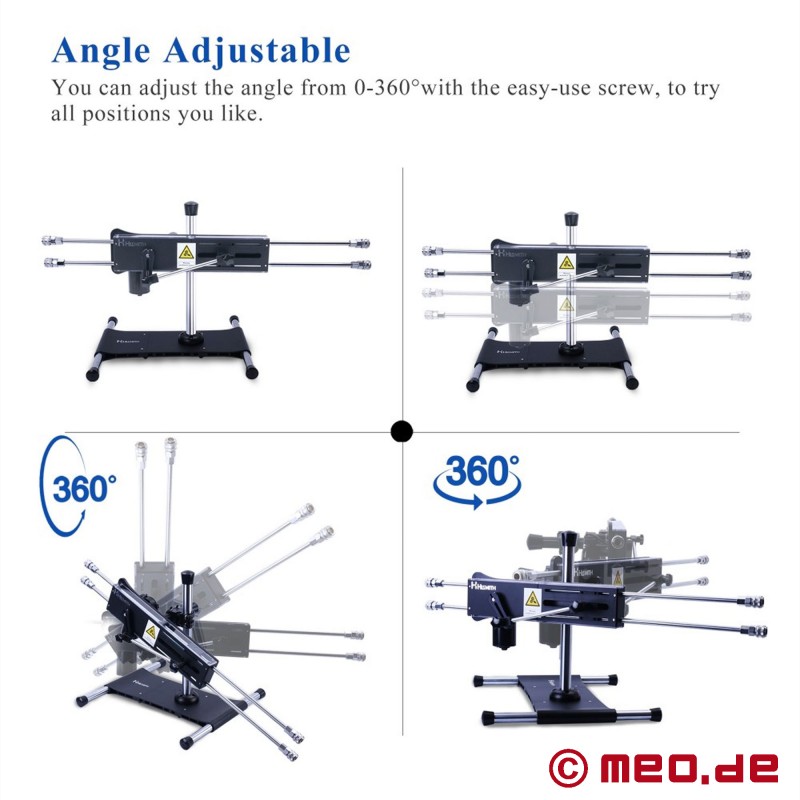 HISMITH Viervoudige Penetratie - seksmachine 360 Premium - 7