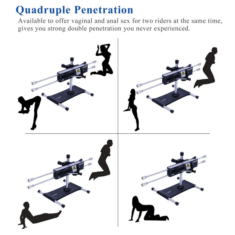 HISMITH Quadruple Penetration - Fucking Machine 360 Premium