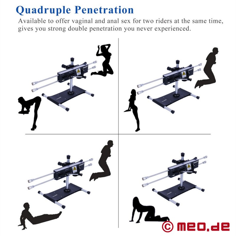 HISMITH Quadruple Penetration - Fucking Machine 360 Premium - 8