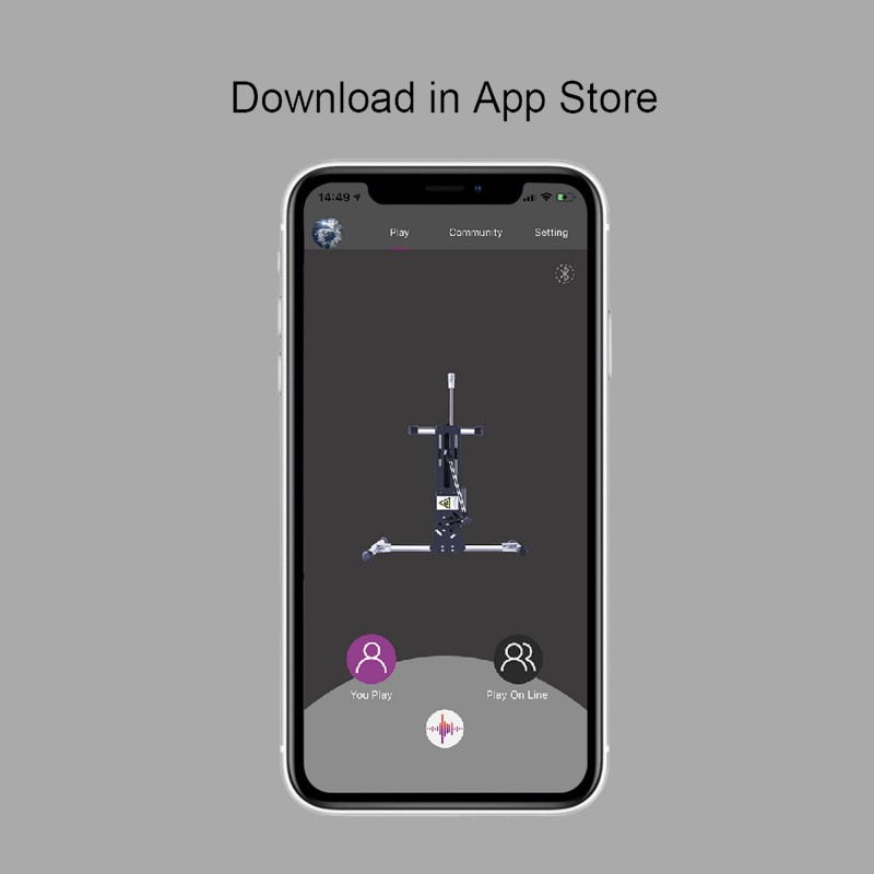 HiSmith Premium 1 App Fickmaschine 2.0 mit Fernbedienung - 2