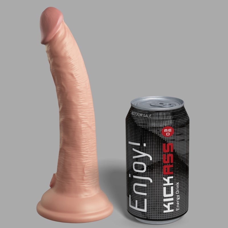 Dildo Vibro Realista 21 cm - Dupla Densidade - com Controlo Remoto