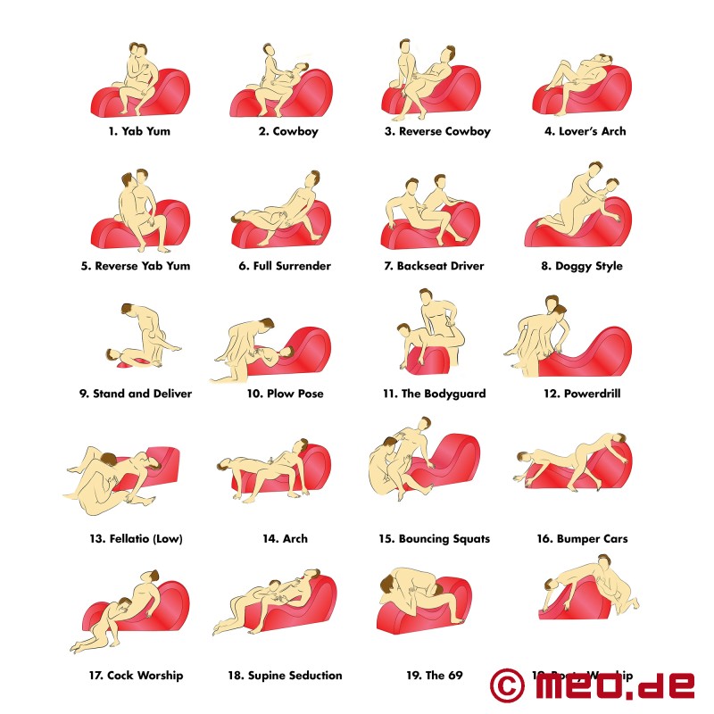 Мебель для секса - Chaise longue - Kinky БДСМ кушетка - 9