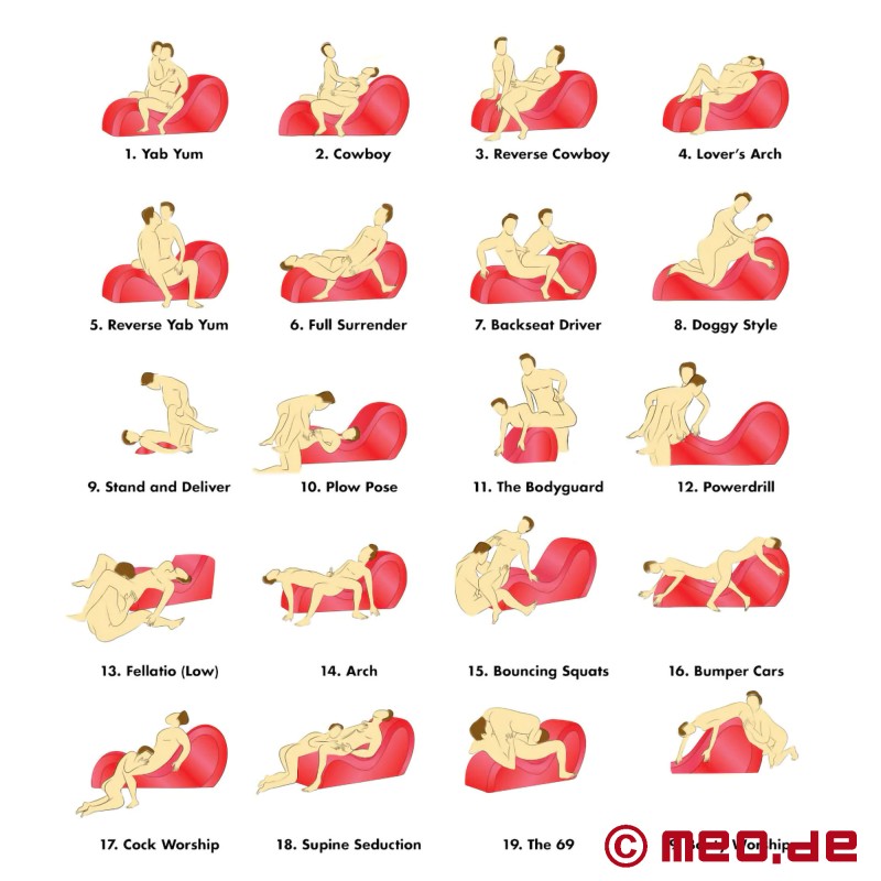 Мебель для секса - Chaise longue - Kinky БДСМ кушетка - 10