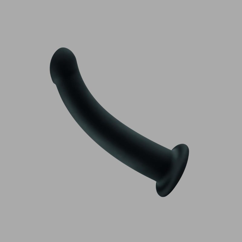 No-Parts - Μαύρο Dildo για σφήνες 19,5 cm Parker