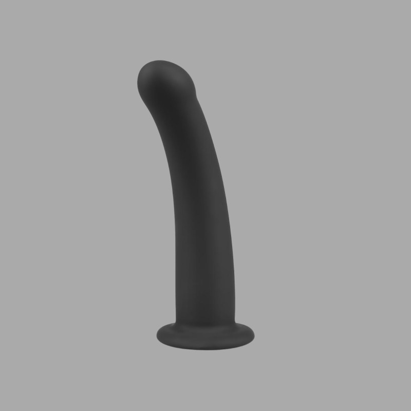 No-Parts - Μαύρο Dildo για σφήνες 19,5 cm Parker