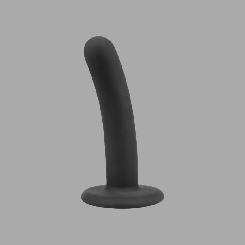 No-Parts - Dildo negru pentru pegging 13,5 cm Logan