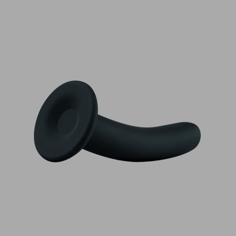 No-Parts - Dildo negru pentru pegging 13,5 cm Logan