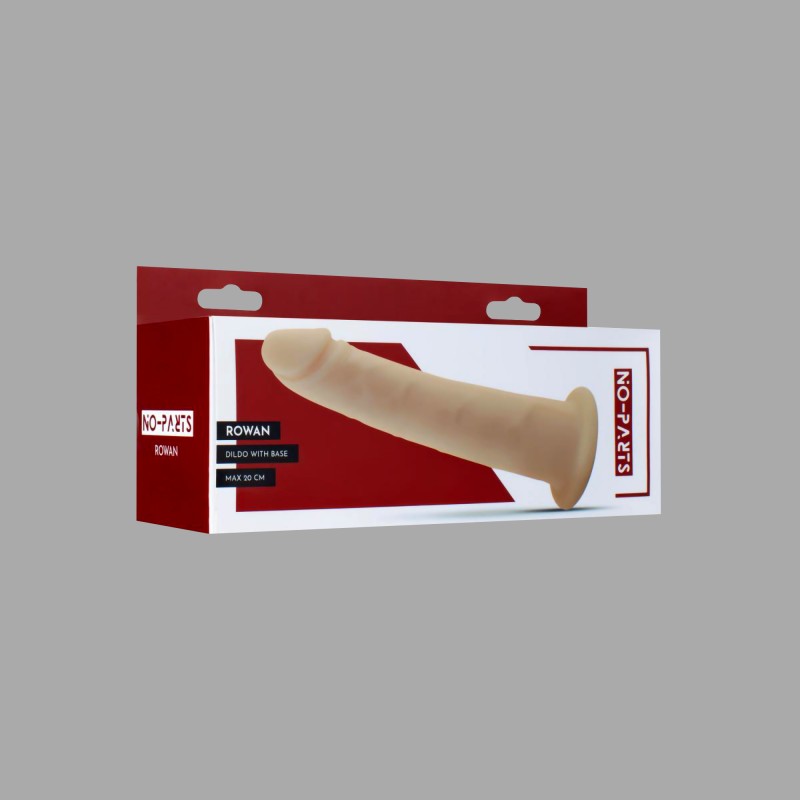 No-Parts - Dildo realist pentru pegging 20 cm Rowan