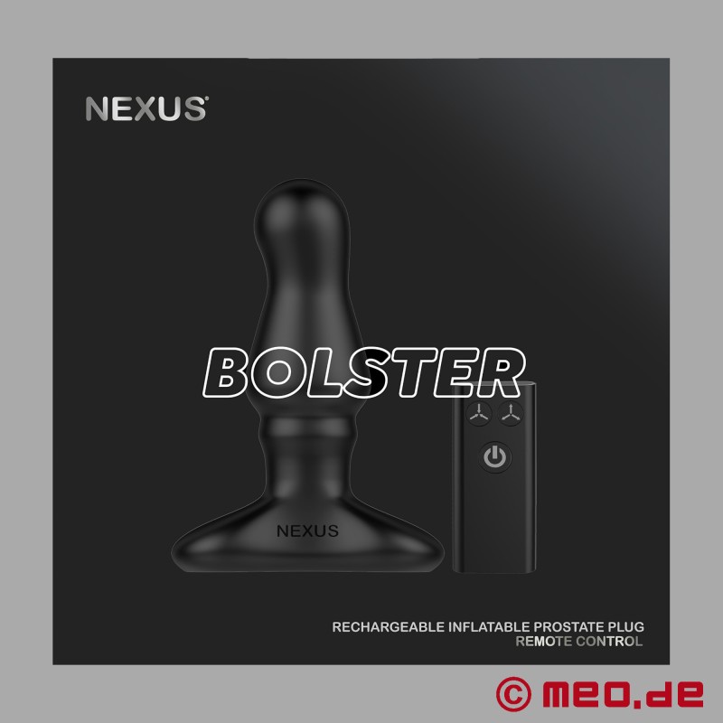 Nexus Bolster - Inflatable and vibrating prostate plug