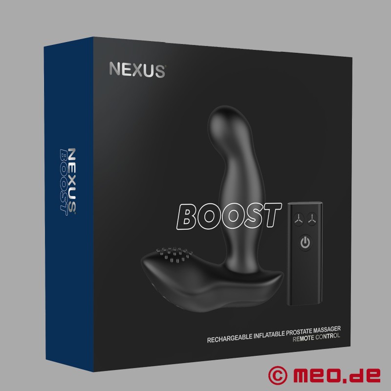 Nexus Boost - вибриращ и надуваем вибратор на простатата