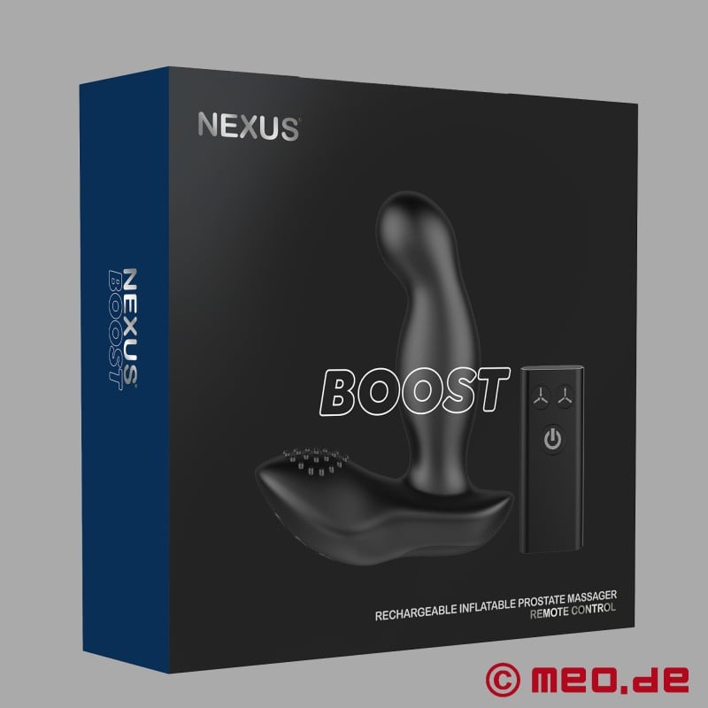 Nexus Boost - Vibrator de prostată cu vibrație și gonflabil