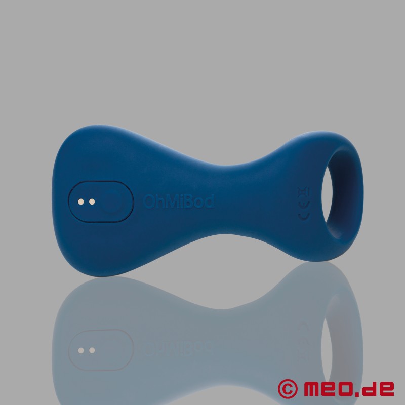 Inel pentru penis cu control prin aplicație - OhMiBod - blueMotion Nex 3