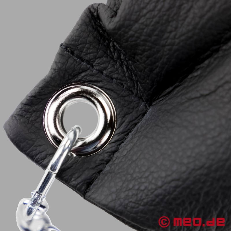 Almofada em couro com acessórios para sling - preto - 3