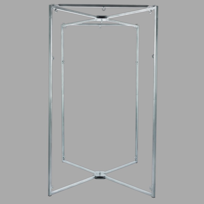 Verrijdbaar sling frame in platinagrijs