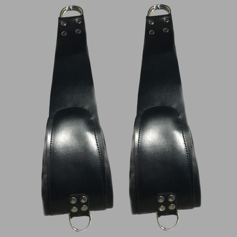 Deluxe leather foot straps for sling