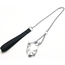 CBT SLAVE - Penis choker met riem door Dr Sado - Thumbnail