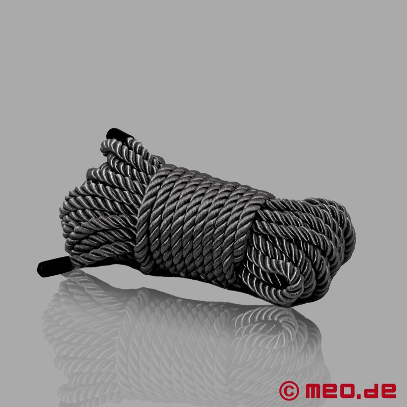 Deluxe bondage-rep i svart - BDSM Couture-serien - 1