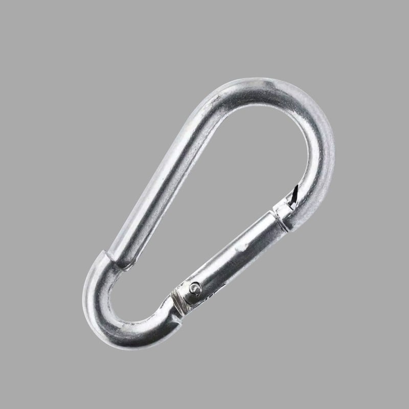 Fém karabiner 78 x 8 mm