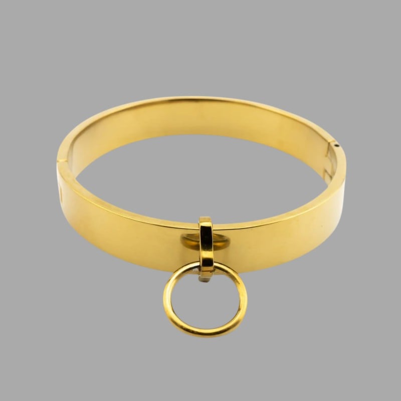 Golden Bondage Collar of the O