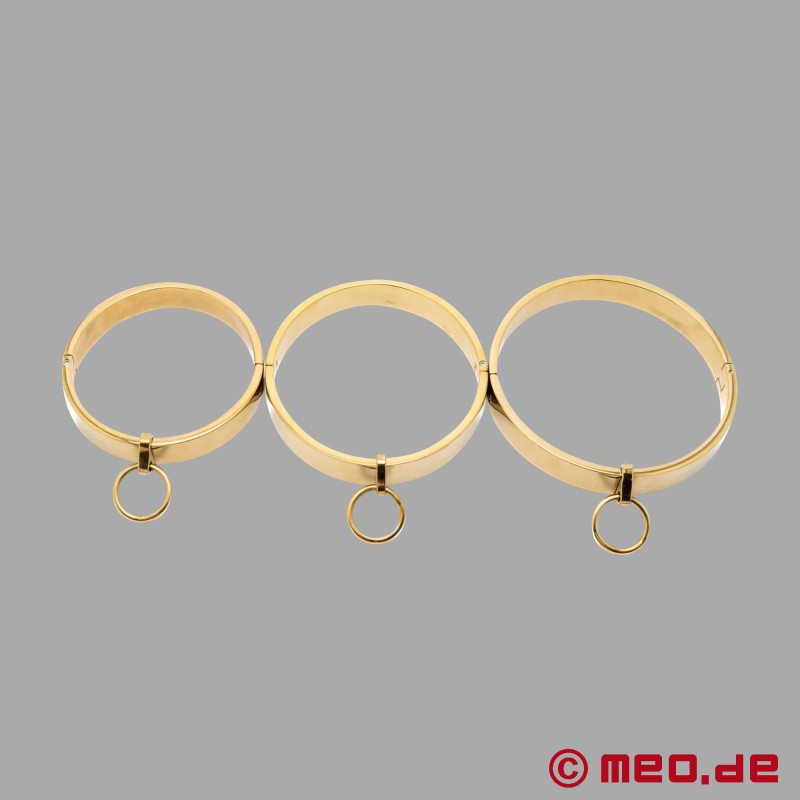 Golden Bondage Halsband av O - 5