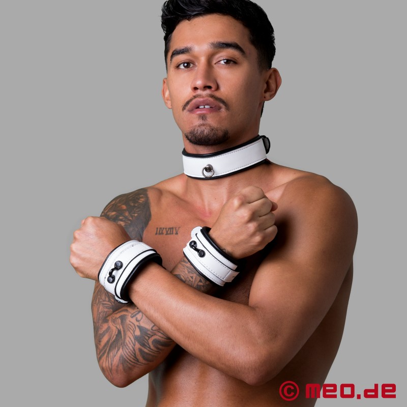 Dリング付きレザー・ボンデージ・カラー（ビー・ディー・エス・エム） - BDSMコレクション - 1