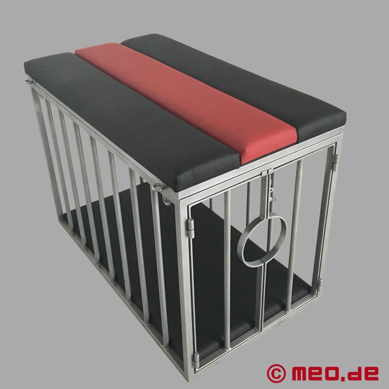 Cage BDSM métallique - démontable - - Cage d'esclave bondage