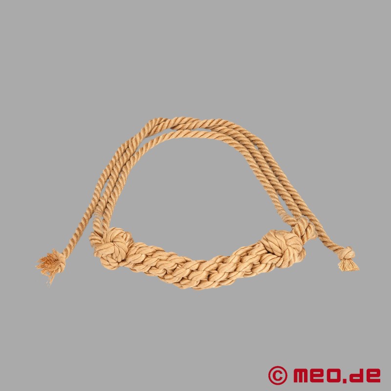 Bâillon de Shibari Bondage en corde à mordre 