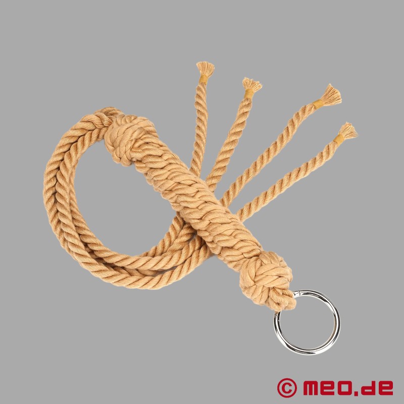 Shibari Rope Flogger Whip - The Art of Discipline, Japanese Style. - 3