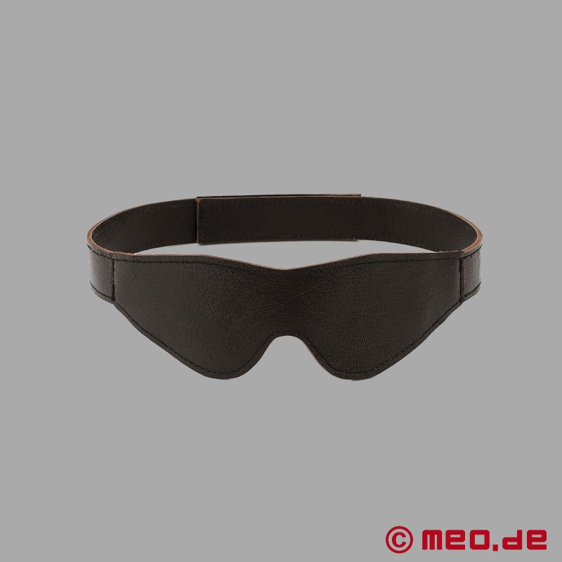 Faubourg BDSM Goatskin Leather Blindfold - 2