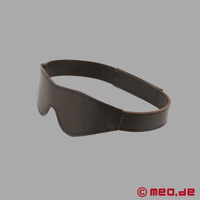 Faubourg BDSM Goatskin Leather Blindfold - 4
