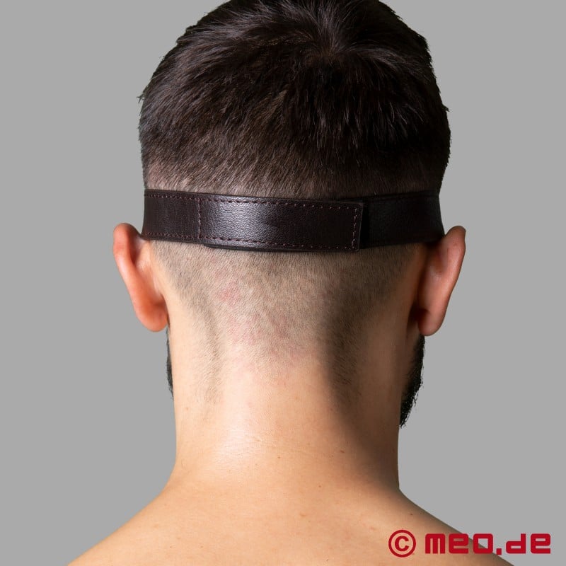 Faubourg BDSM Goatskin Leather Blindfold