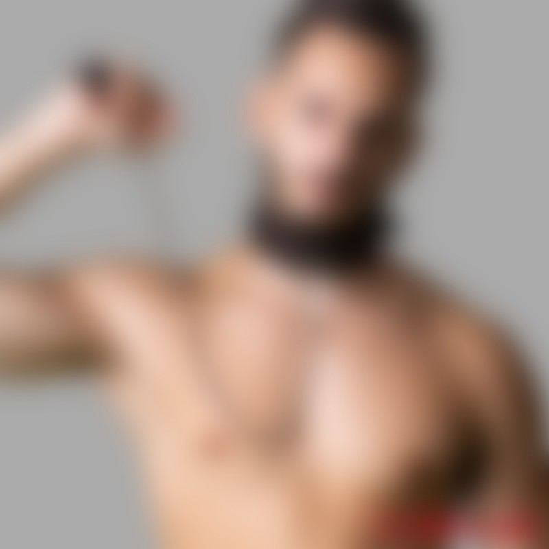 BDSM Halsband aus Ziegenleder mit Leine - FAUBOURG - 4