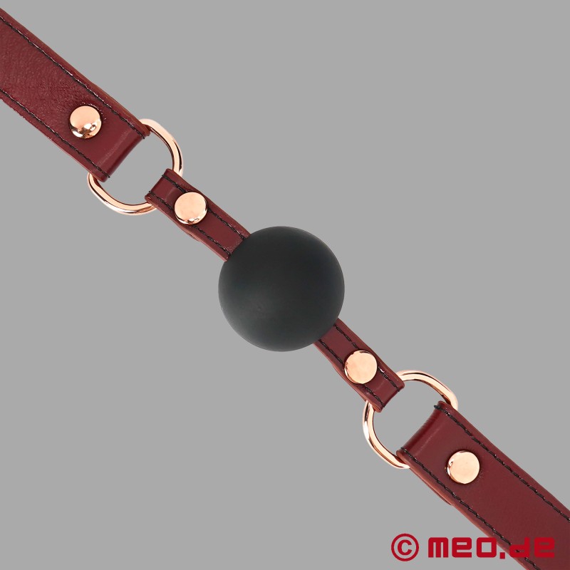 Golyós szájkosár BDSM - Noblesse Collection - 5