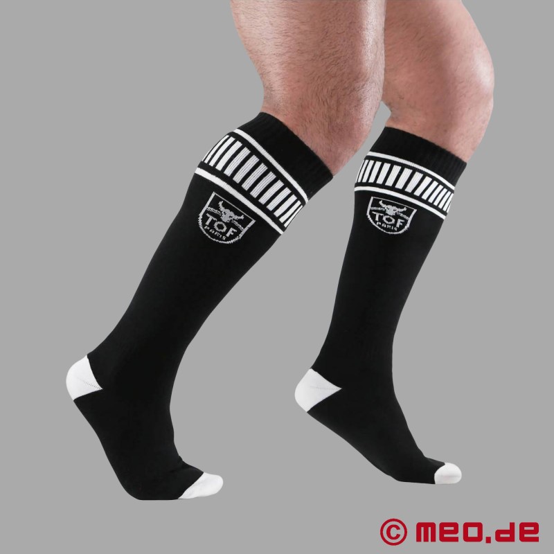 Black/White Footish Socks