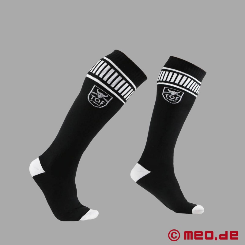 Black/White Footish Socks