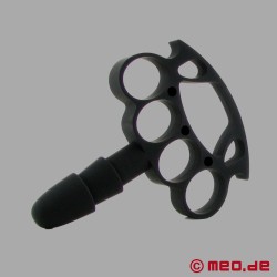 Punho "Brass knuckles" com adaptador Vac-U-Lock™ para dildos - Fuck &amp; Play