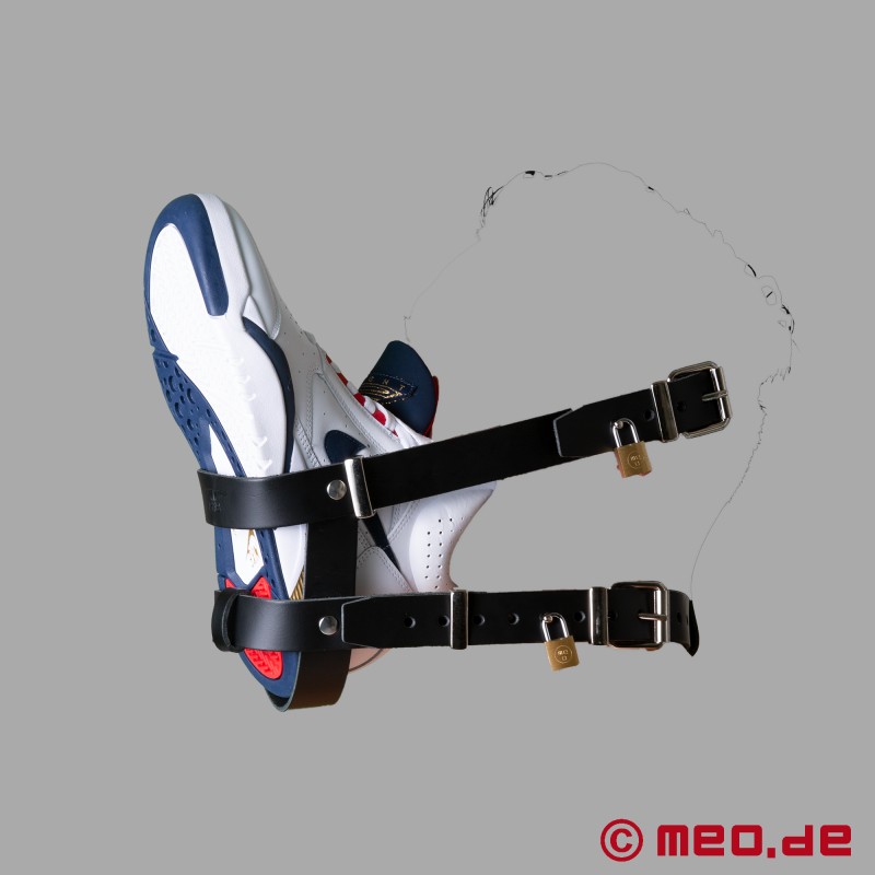 SniffMySneaker™ 2.0 od MEO® - postroj z kůže na hlavu/obličej - 4