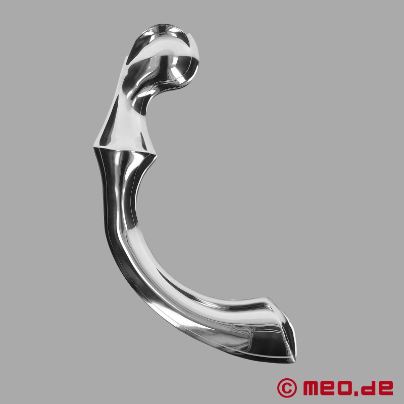 Stimulátor prostaty z nerezové oceli DeLuxe - 4