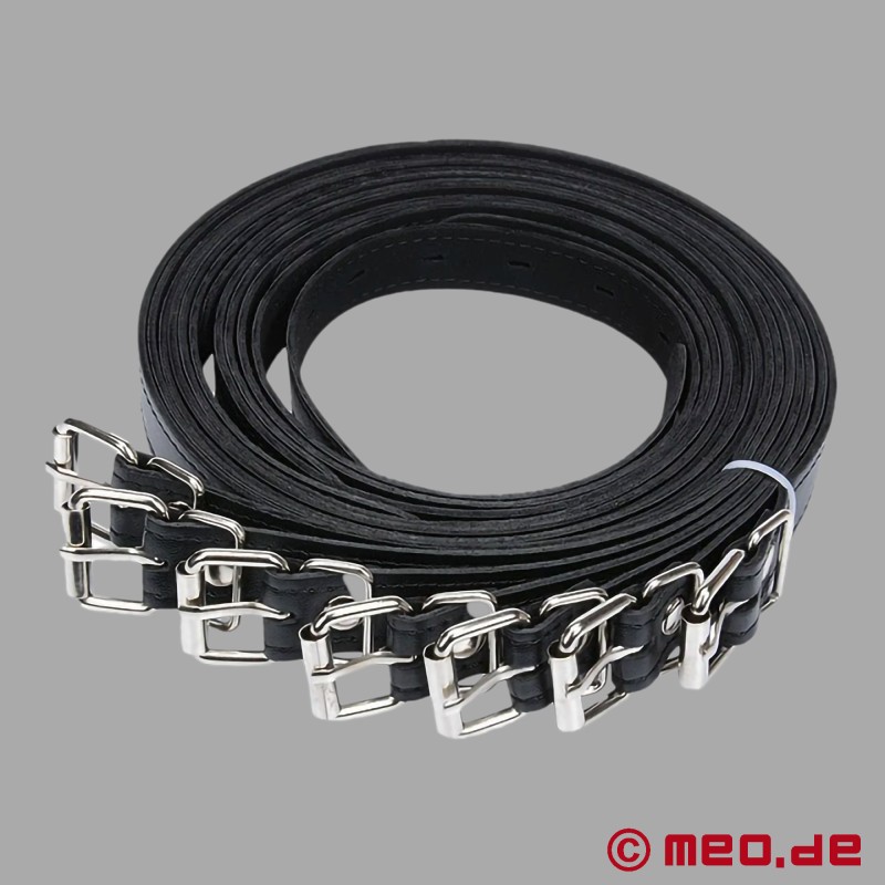 Conjunto de 7 correias para bondage - correias para bondage BDSM - 2