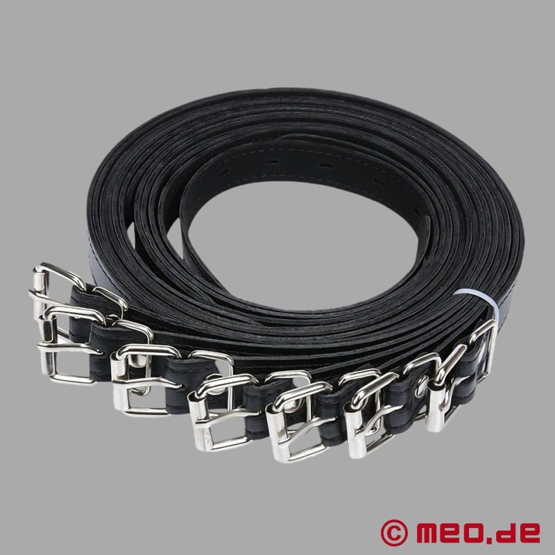 Set of 7 bondage straps - BDSM belts